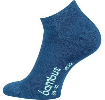Preview: 6 Paar TippTexx 24 Bambus Sneakersocken für Kinder